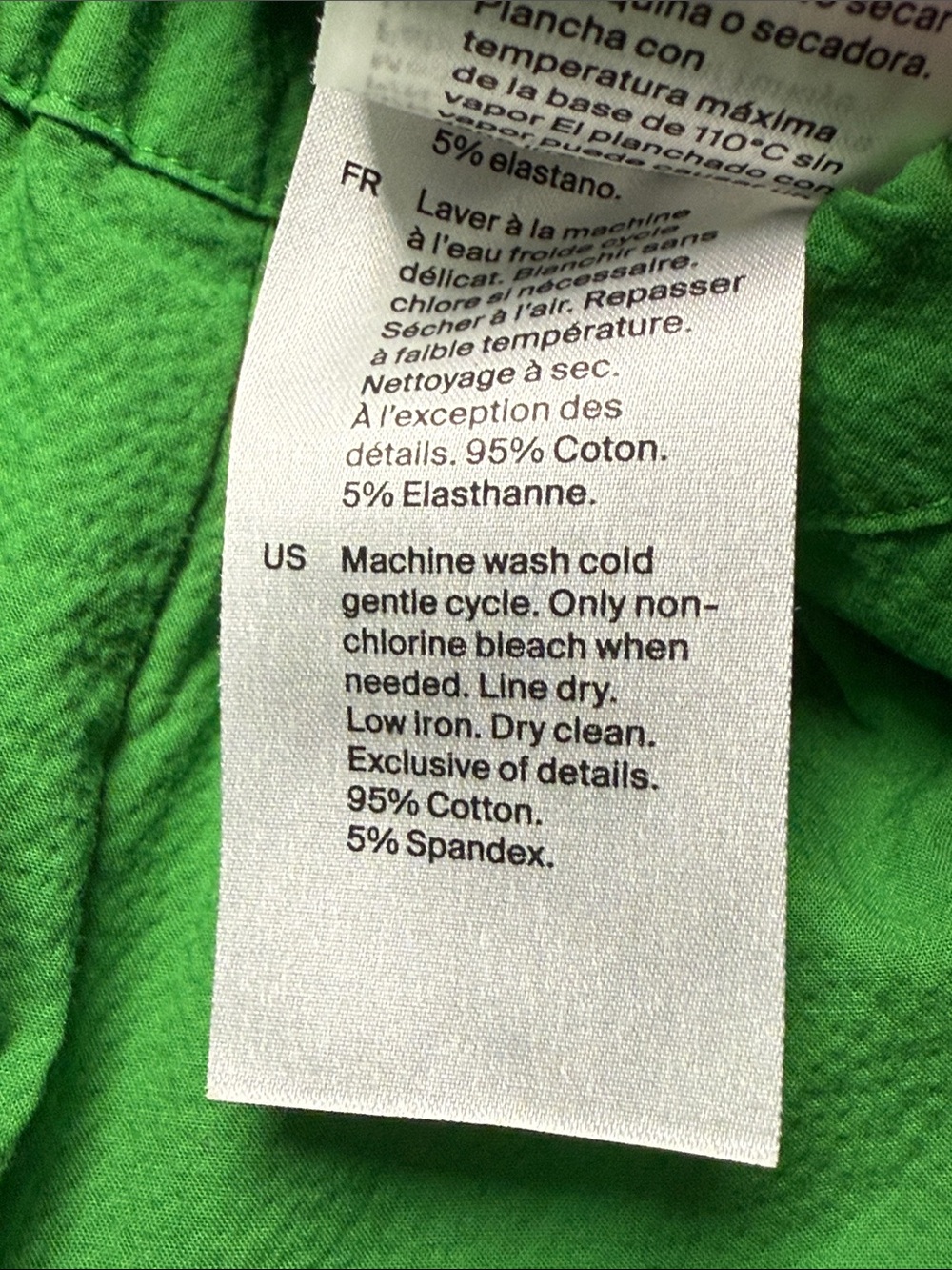 COS Green Elasticated Wide-Leg Bermuda Shorts / Culottes - Size 4 - Picture 7 of 11